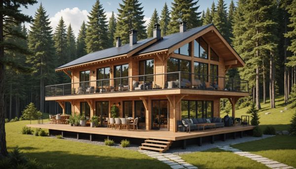 Quelles idées originales pour personnaliser votre chalet en bois en kit ?