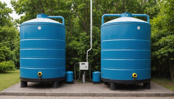 Cuve à eau de pluie pré-équipée de 500 L : l'alternative durable